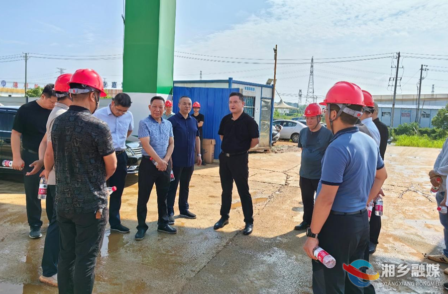 赵新文：做优服务 倒排工期 确保锂电新材料项目早日建成投产