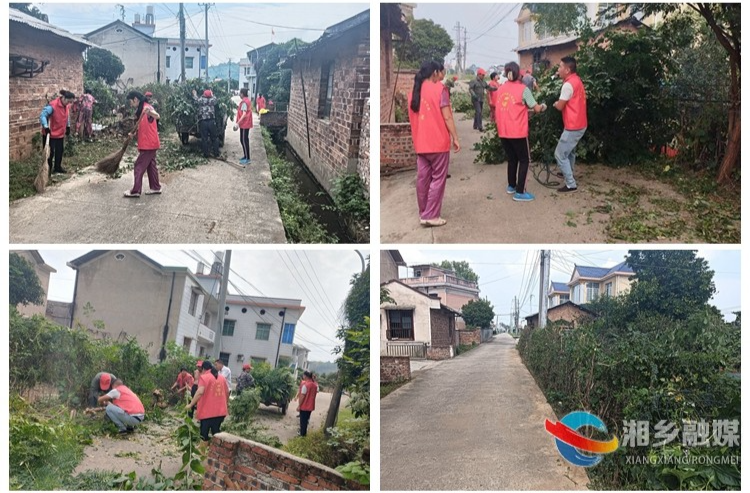 [东郊乡]人居环境齐整治 义务劳动显担当