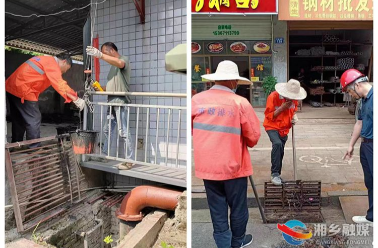 [城管局]疏通城市“血管” 汛期不“添堵”