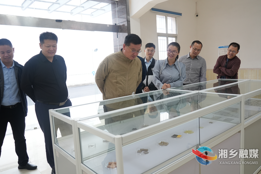 赵新文调研工业经济运行情况等工作