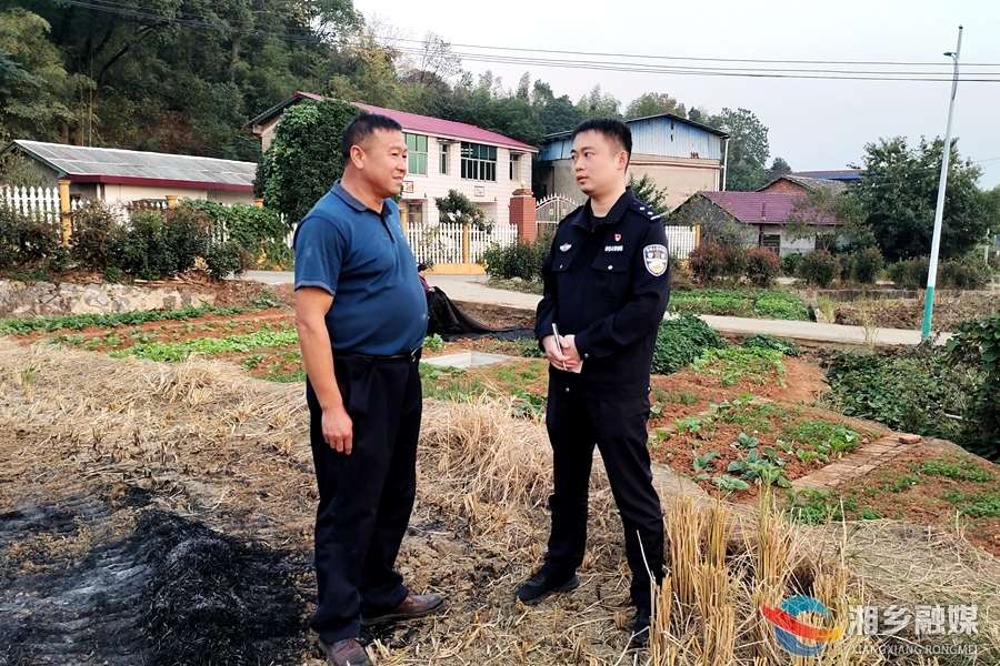 引以为戒！一村民露天焚烧秸秆不听劝告且暴力对抗被依法行拘