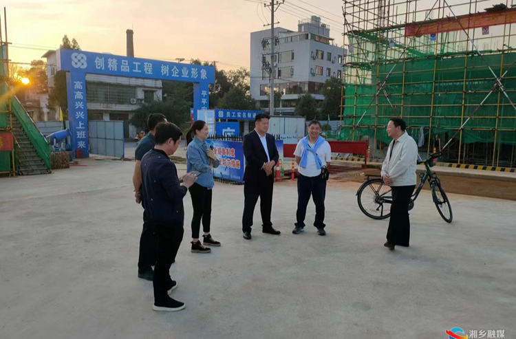 【“走找想促”活动】市领导调研重点项目建设情况