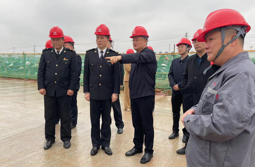 长沙海关关长朱光耀来湘乡调研开放型经济发展