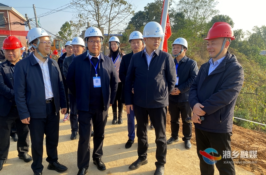 湘潭市2023年度水利建设现场推进会在湘乡召开