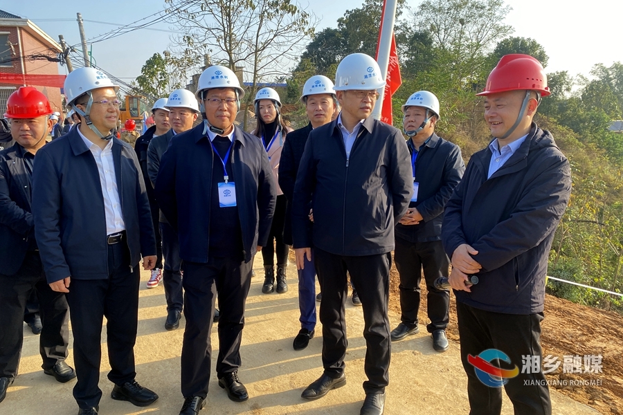 湘潭市2023年度水利建设现场推进会在湘乡召开