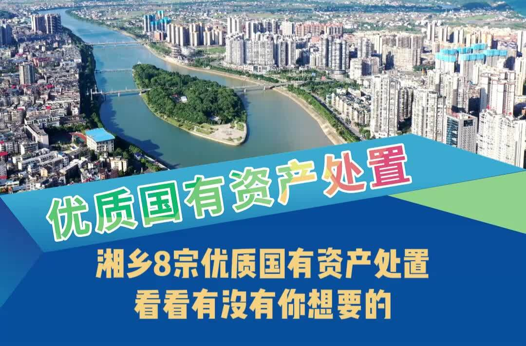 湘乡8宗优质国有资产处置 看看有没有你想要的