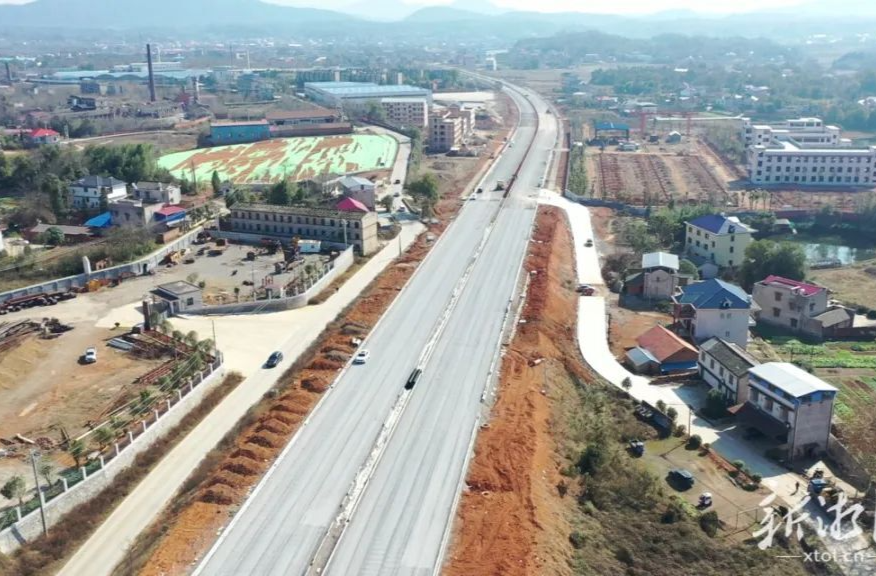 出行更便捷！湘乡这条绕城线顺利贯通！