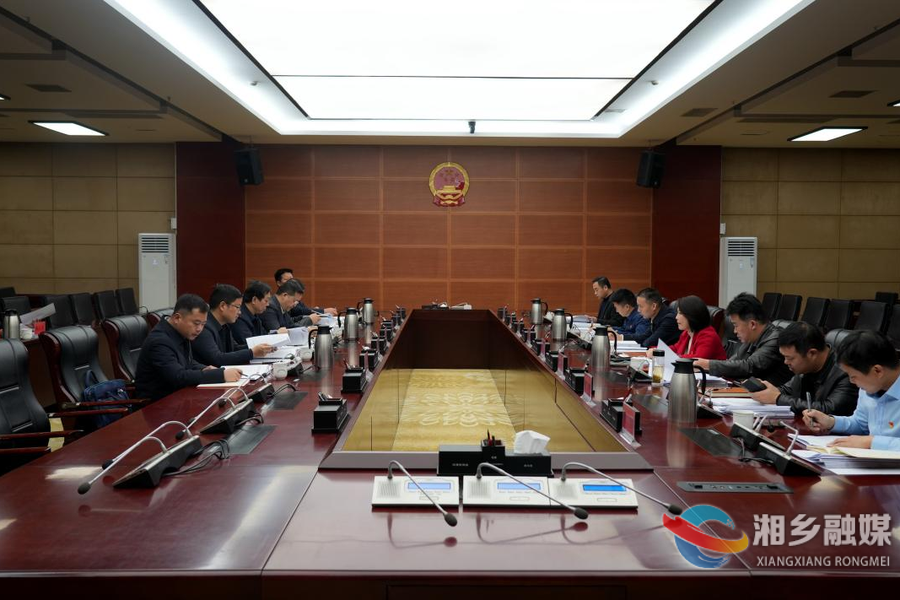 湘乡市政府党组班子召开主题教育专题民主生活会