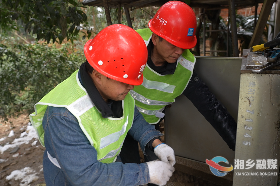 市振湘供水公司：全力抢修冻损设施 保障群众用水无忧