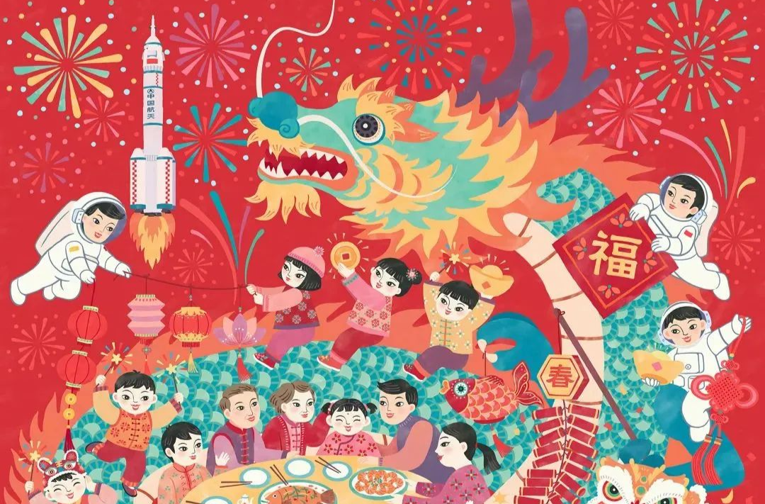 我们的节日·春节 | “赏年画·过大年”系列作品线上展示（二）