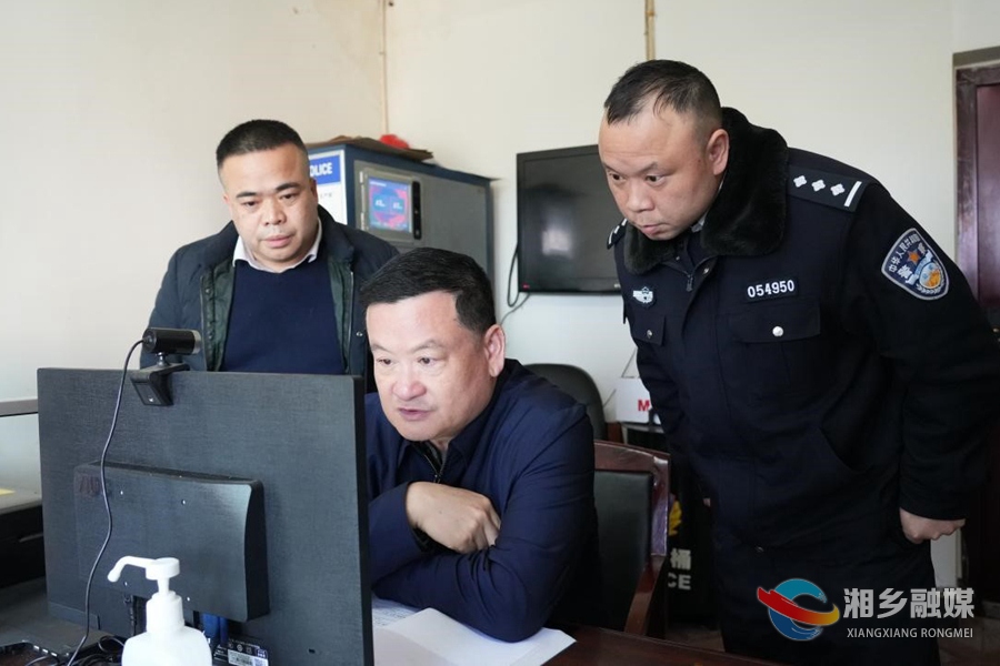 赵新文暗访政法系统纪律作风整顿工作：为守护一方平安稳定作出公安队伍的贡献