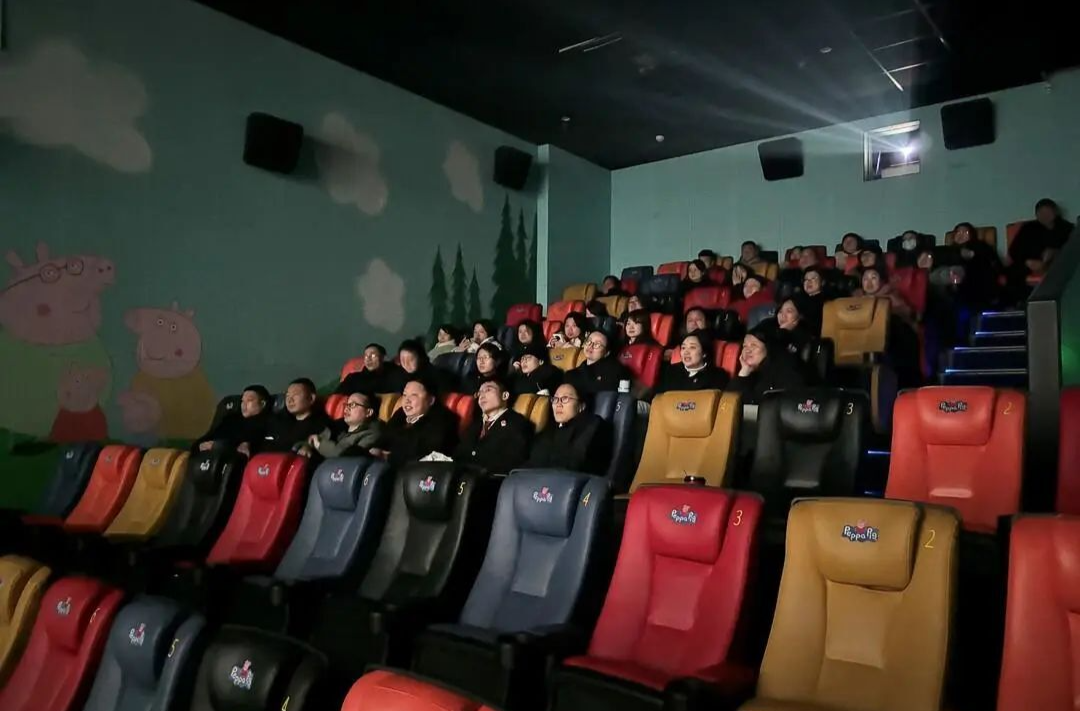 法不能向不法让步！湘乡的他们一起看了这部电影