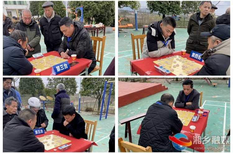 [山枣镇]以棋会友 “棋”乐融融
