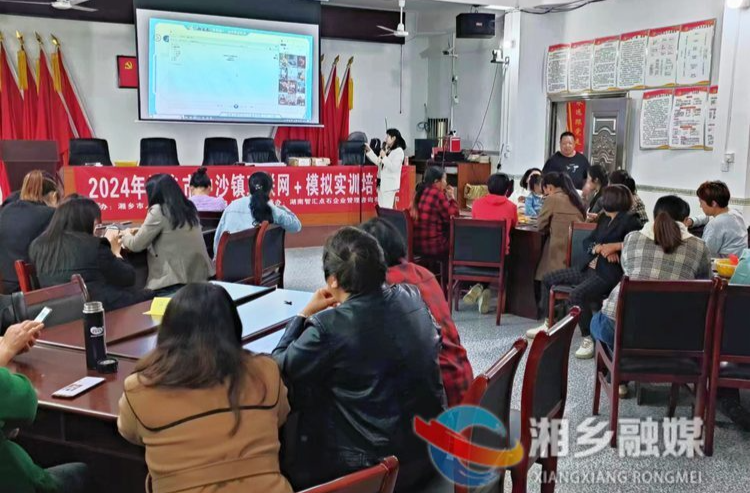[中沙镇]办好网络创业培训班 激活乡村振兴新引擎