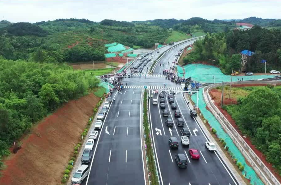 官宣！G320绕城线三期湘乡段、G240韶湘公路通车