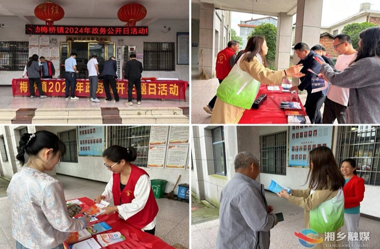 [梅桥镇]政务公开主题日 服务群众零距离