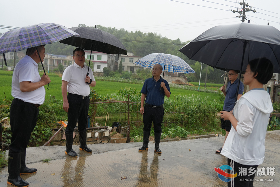 赵新文督查城市内涝防治和地质灾害隐患点整治工作：始终绷紧安全防范之弦 全力守护群众生命财产安全