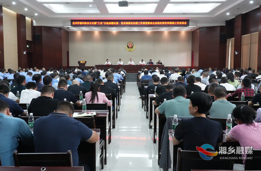 赵新文：提高政治站位 坚持问题导向 建设更高水平的平安湘乡