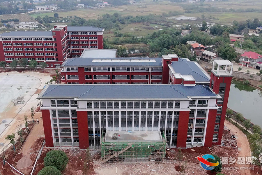 【“百日攻坚”行动】湘乡华光学校新校区即将竣工