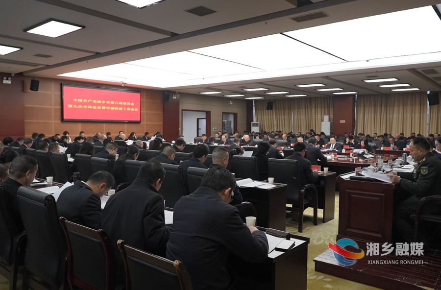 中共湘乡市委八届九次全会暨市委经济工作会议召开 赵新文讲话 郭勇部署2025年全市经济工作