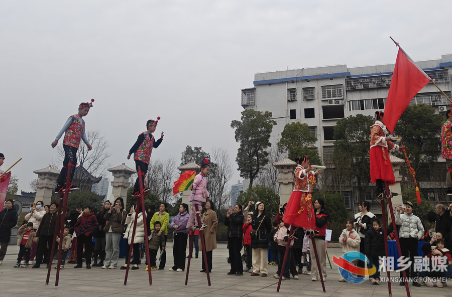 新春氛围感拉满 湘乡这场新春文化市集你去了吗？