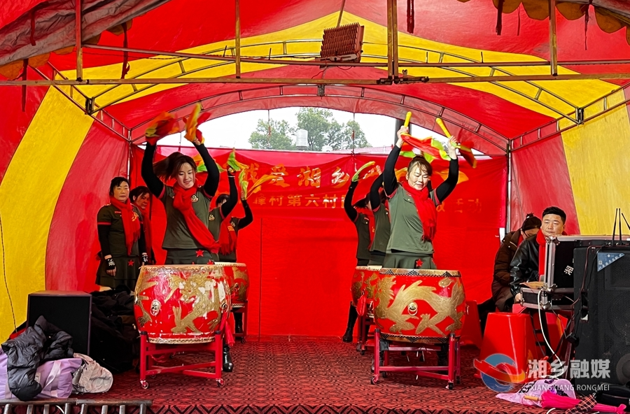 我爱湘乡我的家 | 梅桥镇上峰村：屋场年夜饭“点燃”乡村年味