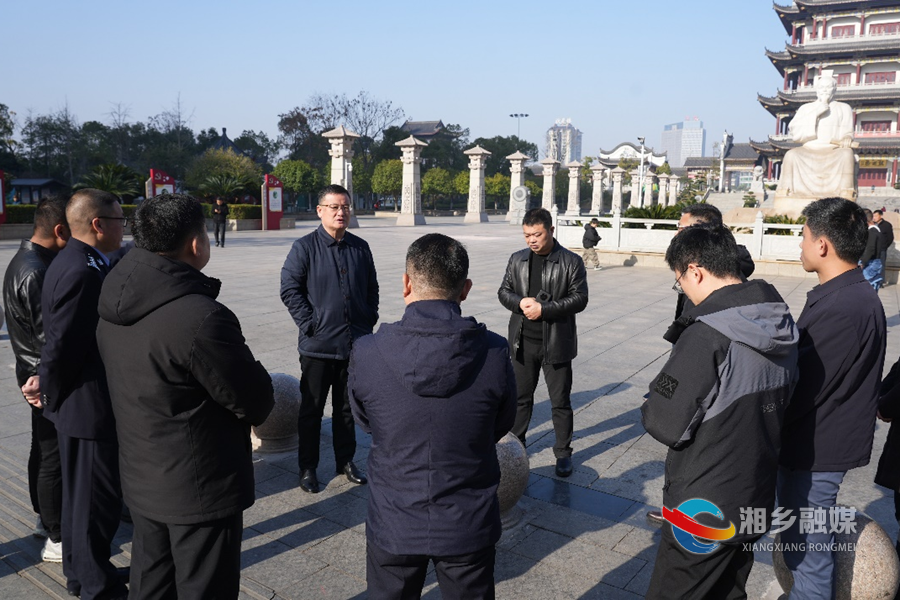 赵新文督导烟花鞭炮禁燃工作：确保群众过一个安全文明低碳环保欢乐祥和的春节