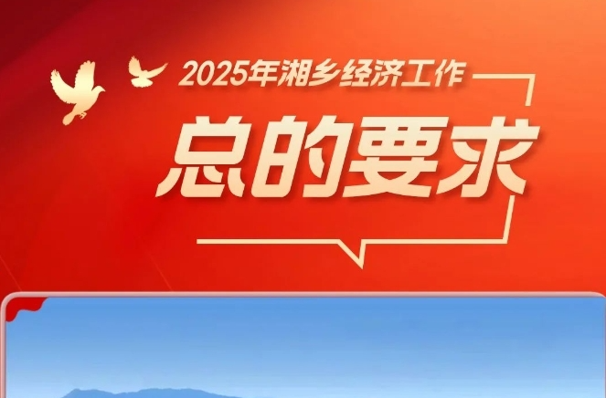 海报 | 2025年，湘乡这样干!（一）