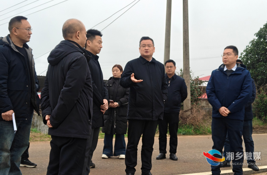 赵新文到龙洞镇调研春耕备耕等工作