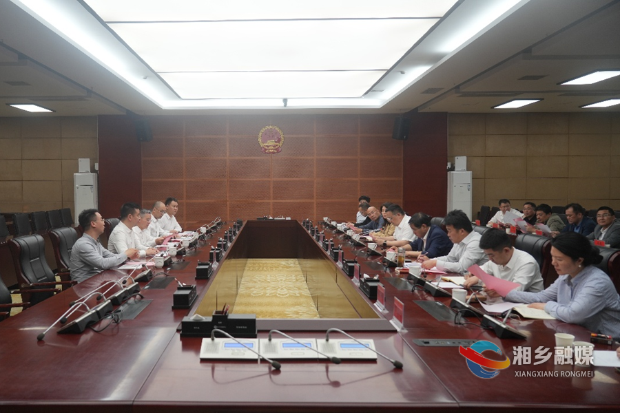 郭勇会见中国国际商会湖南商会副会长兰广湘一行