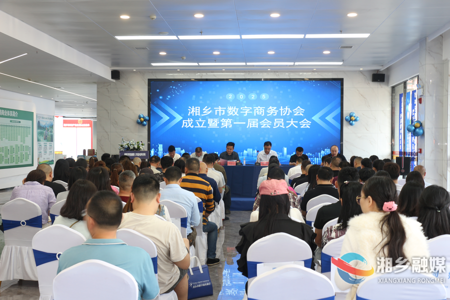 湘乡市数字商务协会成立