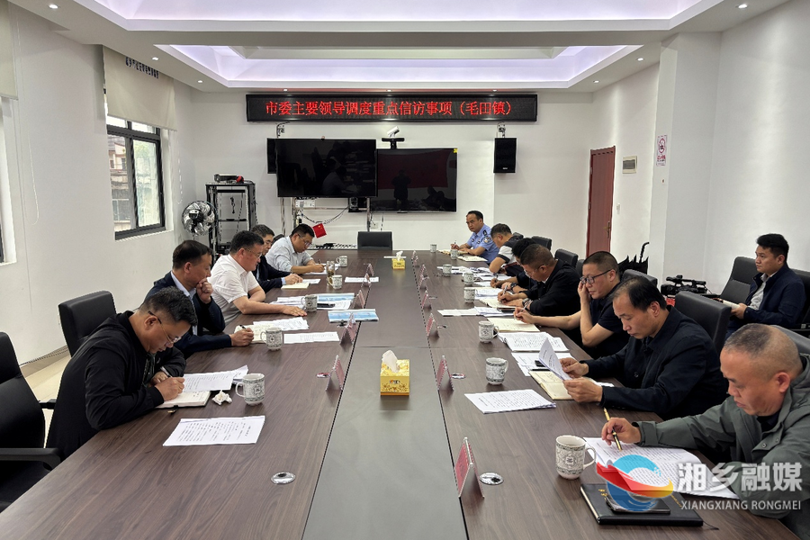 三听三问｜赵新文下沉毛田镇调度重点信访事项