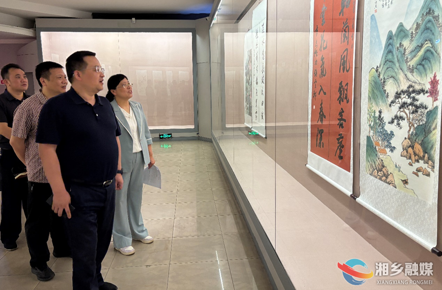 三听三问 | 郭勇到市博物馆调研：加大文物保护力度 擦亮湘乡历史文化 “金名片”