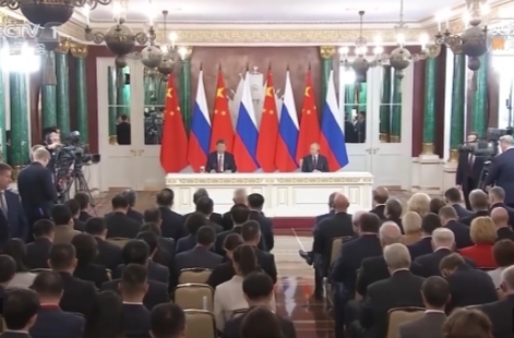 视频丨习近平同俄罗斯总统普京共同会见记者