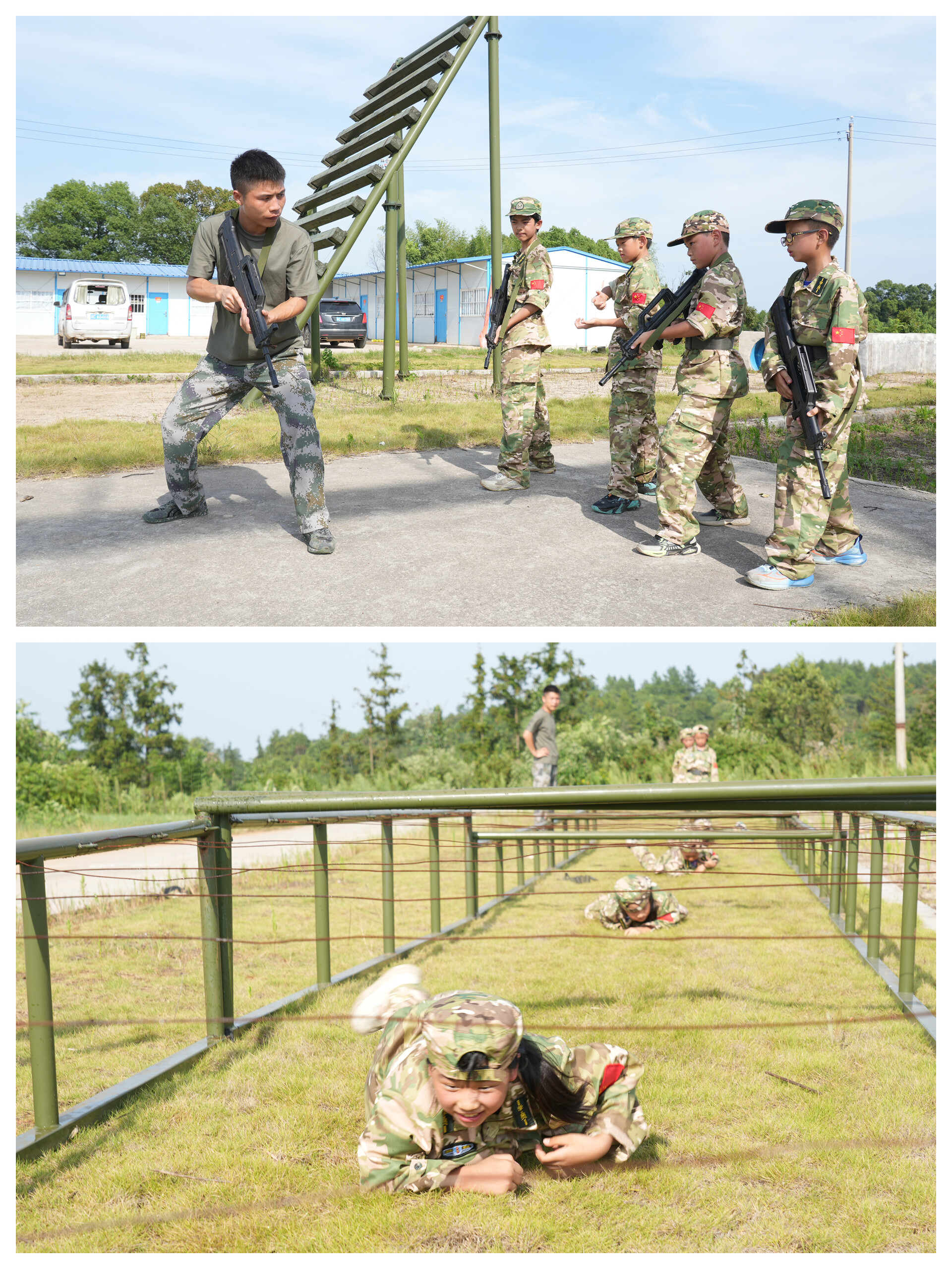强体魄！“雏鹰砺剑”小小少年兵国防军事夏令营开营