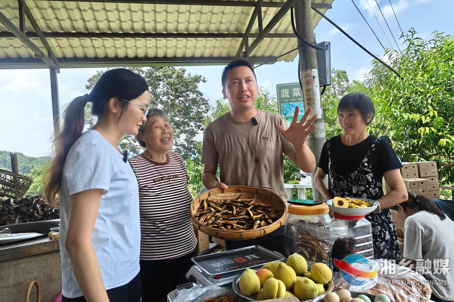 【我爱湘乡我到家】“网络统战人士助力乡村振兴”公益直播活动首站走进棋梓镇
