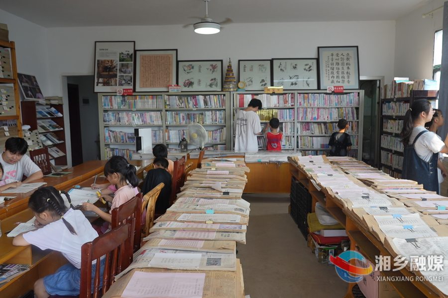 湘乡：农家书屋变身“暑期乐园” 守护留守儿童快乐成长