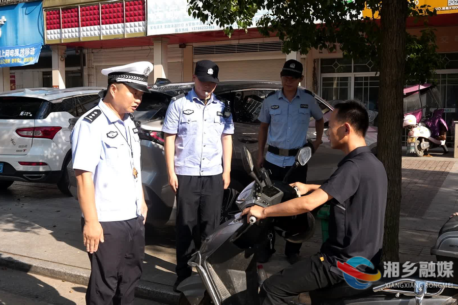 湘乡：“人防+技防”双管齐下 交通违法无处遁形