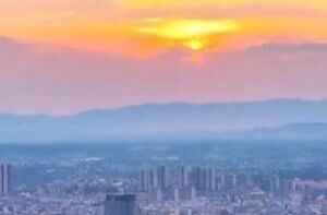 往上看！湘乡的半城霞光藏不住了~