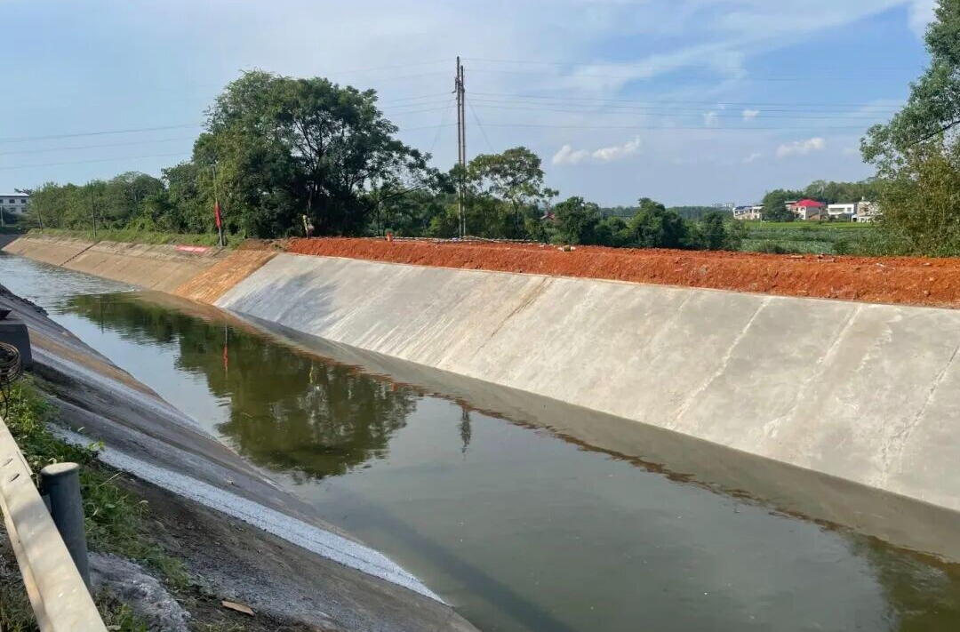 韶山灌区北干渠恢复通水