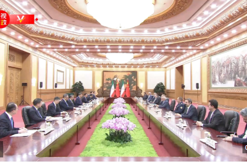 独家视频丨习近平会见伊朗总统：推动构建更加公正合理的全球治理体系 携手推动构建人类命运共同体