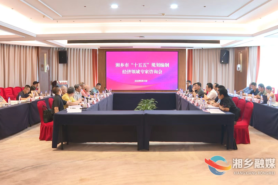 开门问策！湘乡市“十五五”规划编制经济领域专家咨询会召开