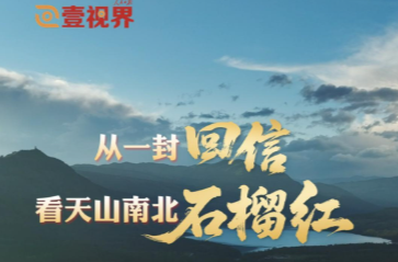 壹视界·微纪录片 | 从一封回信，看天山南北石榴红