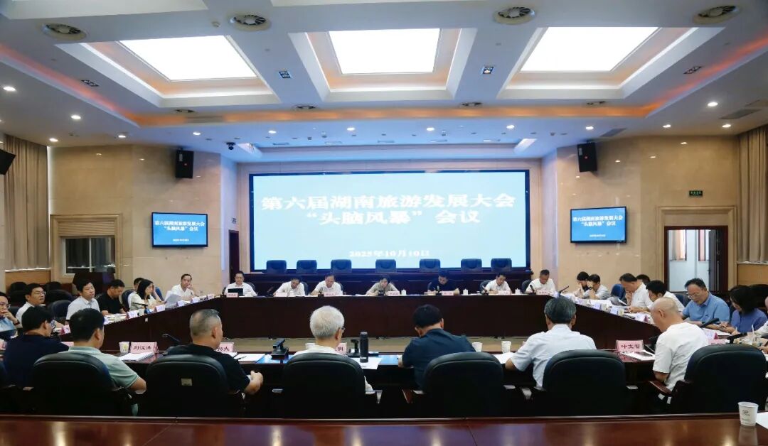 第六届湖南旅游发展大会迎“智囊团”！专家学者积极建言献策