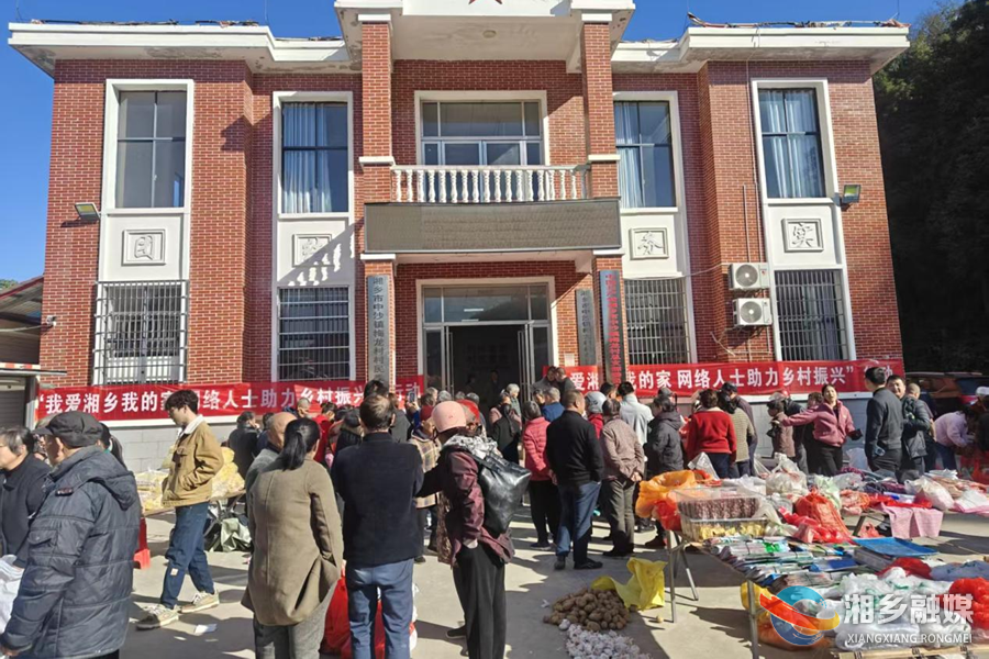【“湘”村振兴】公益直播进梅龙 农特产品香四方