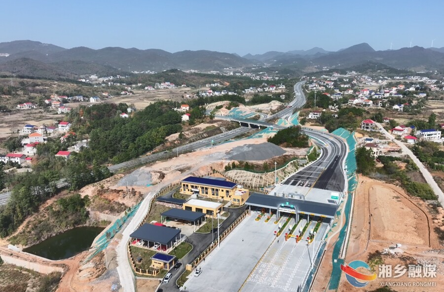 益娄高速涧山互通今日通车 湘乡西部迈入“出门即高速”时代