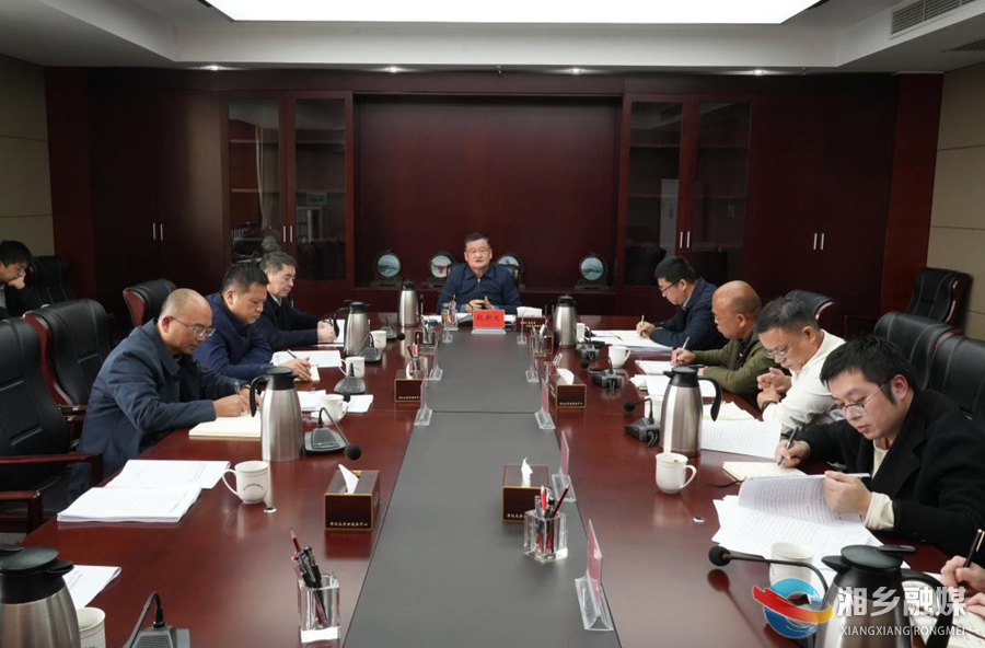 赵新文：科学谋划 精准布局 为湘乡未来五年高质量发展奠定基础