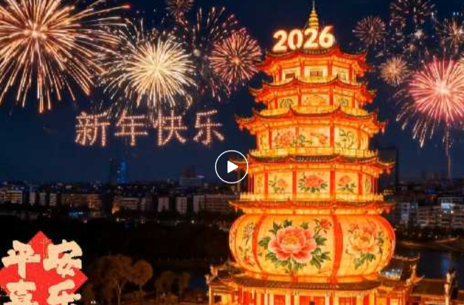 谁懂？湘乡的新年氛围感也太绝了