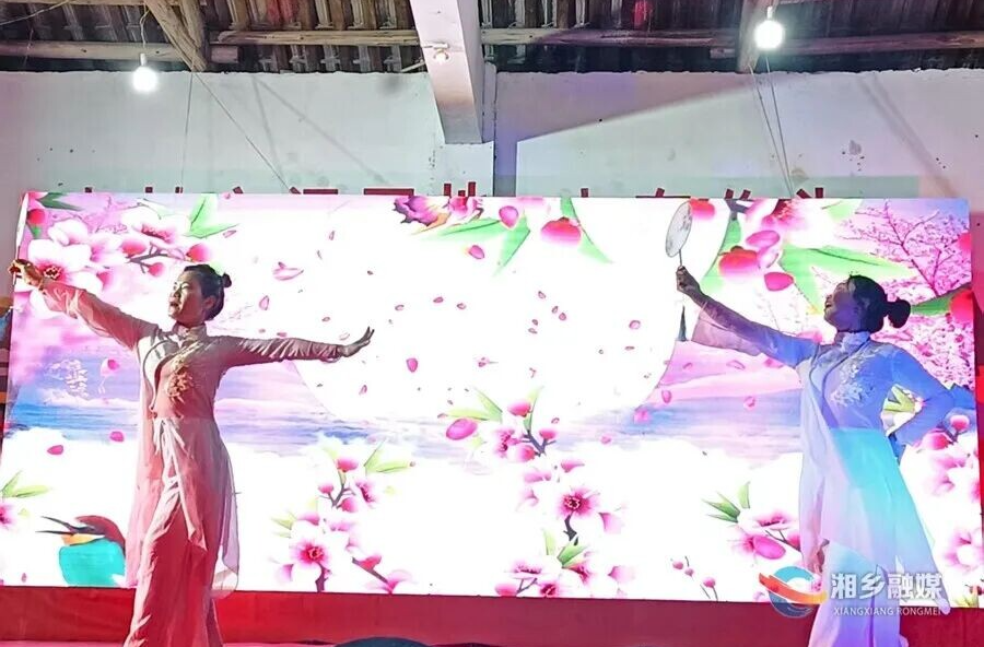 载歌载舞+篝火美食！湘乡这个村的农民文化节太有年味了