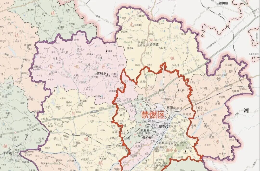 划重点！湘乡全市烟花爆竹禁限放“地图”请查收